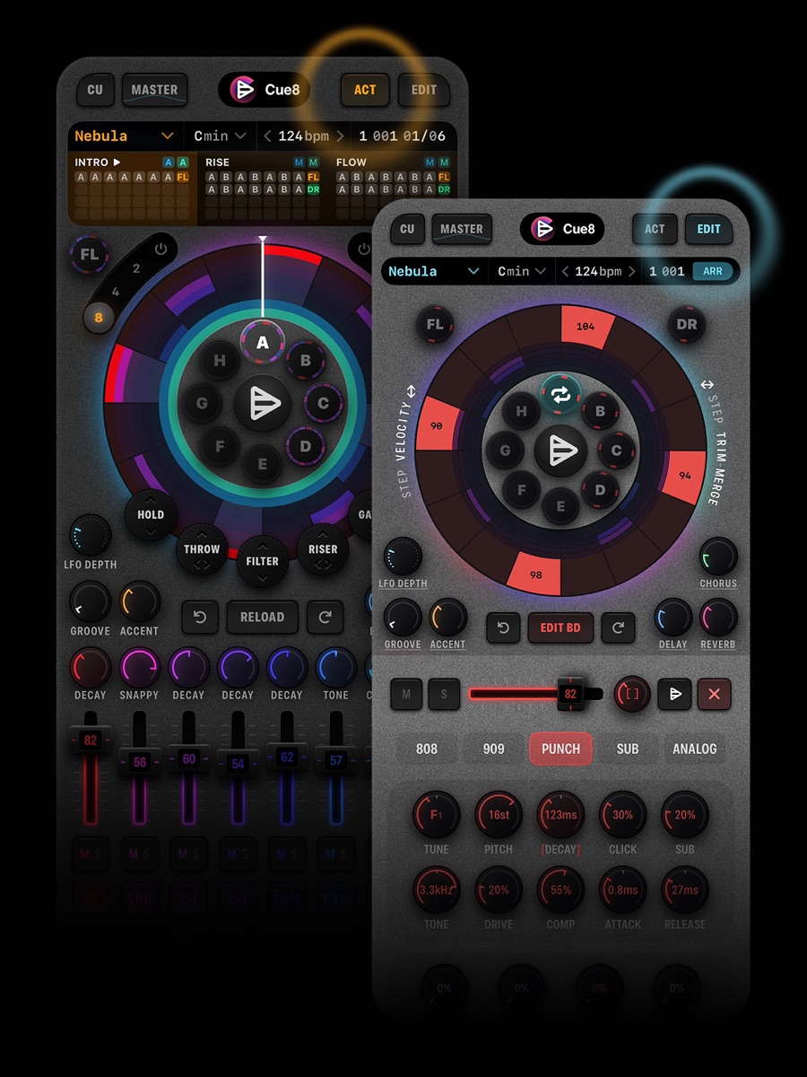 A Cue8 channel opened into its edit detail view